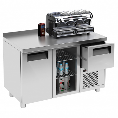 Холодильный стол Carboma 570 COFFEE BAR T57 M2-1-G 0430-1(2)9 (BAR-250С Carboma) на сайте Белторгхолод
