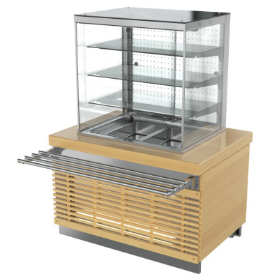 Холодильная витрина Атеси Регата ХВ- 900-1240-02-К на сайте Белторгхолод