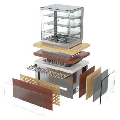 Холодильная витрина Атеси Регата ХВ- 900-1240-02-К на сайте Белторгхолод