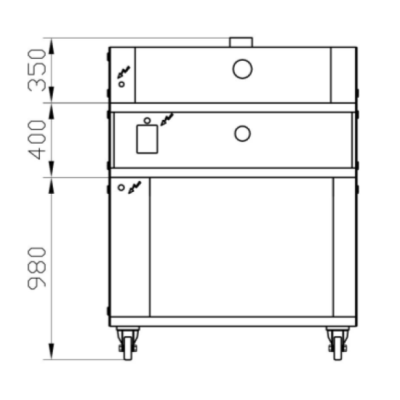 Печь для пиццы Italforni BULL BL S Y030