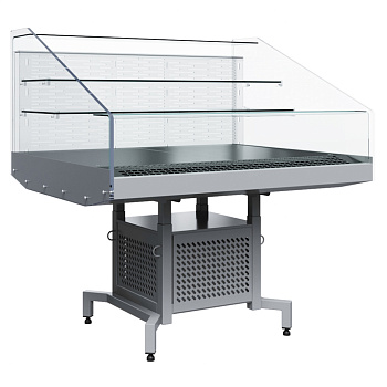  Витрина холодильная Carboma FUDZI PF11-13 VM 1,25-2 (модуль левый) 9006 на сайте Белторгхолод