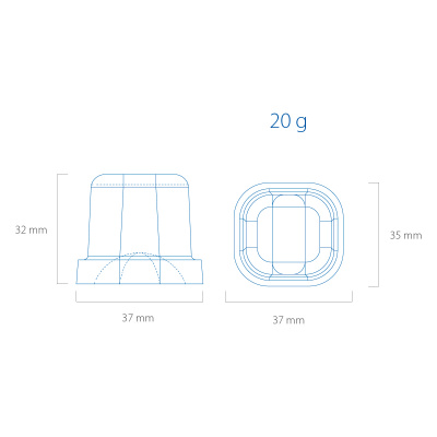 Льдогенератор Icematic C 28 W (Cherry)