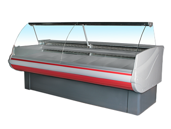  Витрина холодильная Интэко-мастер ВИЛИЯ 150 ВСн (с боковинами) на сайте Белторгхолод