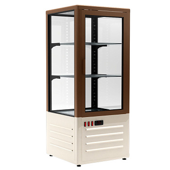  Шкаф холодильный Carboma LATIUM D4 VM 120-1 (R120C бежево-коричневый, стандартные цвета) на сайте БелТоргХолод