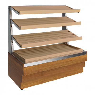 Витрина хлебная Refettorio RKB21AO с открытым доступом к продуктам на сайте Белторгхолод