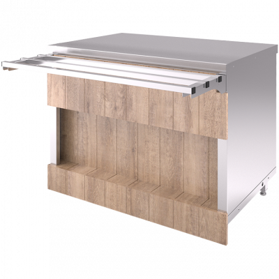 Прилавок нейтральный Refettorio CAPITAL RN12B без полки/RN12BS без полки на сайте Белторгхолод