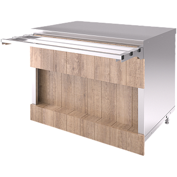  Прилавок нейтральный Refettorio CAPITAL RN13B без полки/RN13BS без полки на сайте Белторгхолод