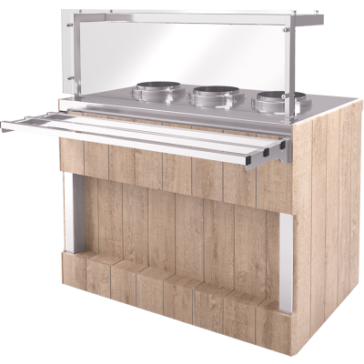 Мармит для первых блюд с электросупницами Refettorio CAPITAL RM12D(10)/RM12DS(10) (3 супницы) на сайте Белторгхолод