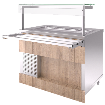  Прилавок холодильный с кварцевой поверхностью Refettorio CAPITAL RC62AS на сайте Белторгхолод