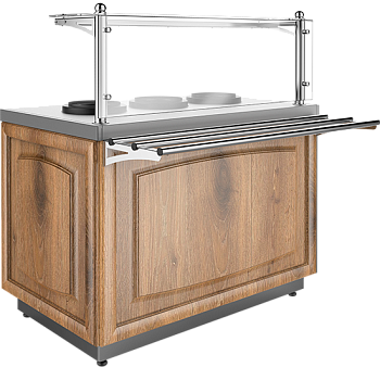  Мармит для первых блюд с электросупницей Refettorio CLASSIC RM13D (4 супницы) на сайте Белторгхолод