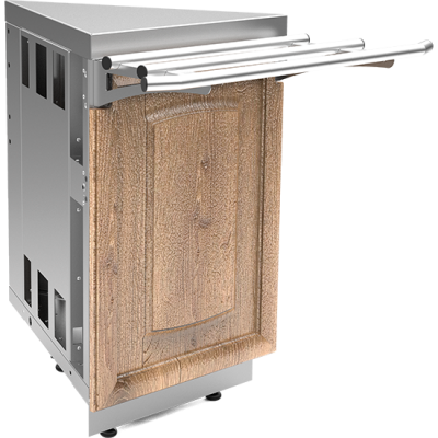 Прилавок нейтральный угловой внешний 45 градусов Refettorio CLASSIC RU10A45 на сайте Белторгхолод