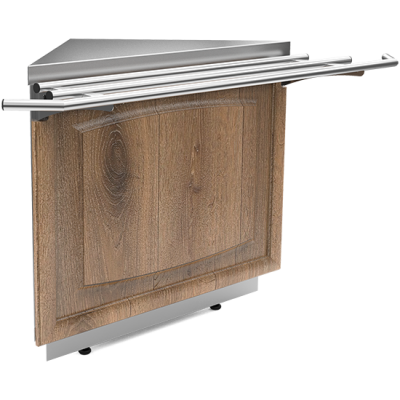 Прилавок нейтральный угловой внешний 90 градусов Refettorio CLASSIC RU10A90 на сайте Белторгхолод