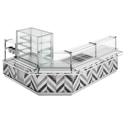 Мармит для вторых блюд Refettorio CITY RCM23A (на 4 GN 1/1) на сайте Белторгхолод