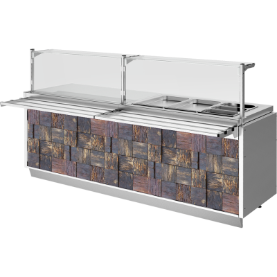 Прилавок нейтральный без полки Refettorio CITY RCN10B на сайте Белторгхолод