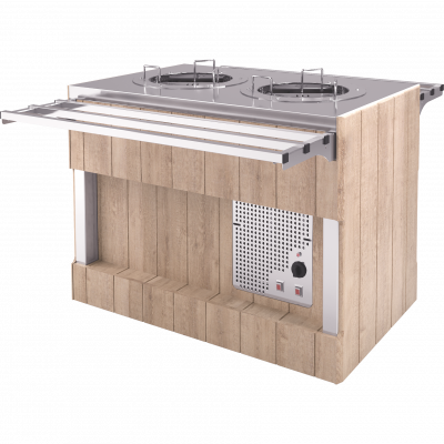 Диспенсер для тарелок Refettorio RD42A (столешница нерж.) на сайте Белторгхолод