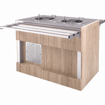 Диспенсер для тарелок Refettorio RD42AP (столешница нерж.) на сайте Белторгхолод