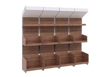  Стеллаж пристенный Carboma модуль S5-22 01 на сайте Белторгхолод