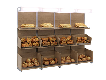  Стеллаж пристенный Carboma модуль S6-22 16 на сайте Белторгхолод