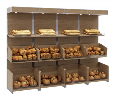 Стеллаж пристенный Carboma модуль S6-22 06 на сайте Белторгхолод