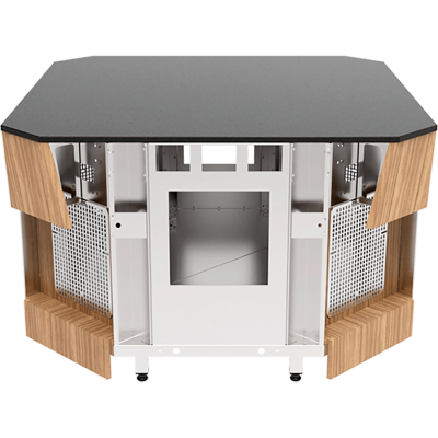 Прилавок нейтральный соединительный на 4 модуля Refettorio RN41SB4 без полки на сайте Белторгхолод
