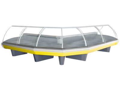 Витрина холодильная Интэко-мастер НЕМИГА LUX УВ 90 ВС Self на сайте Белторгхолод