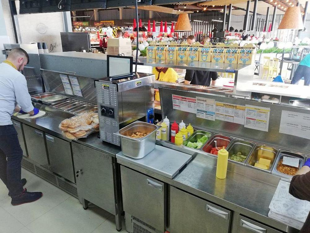 Супермаркет "Радуга" в Пинске на ул. Брестской, 37