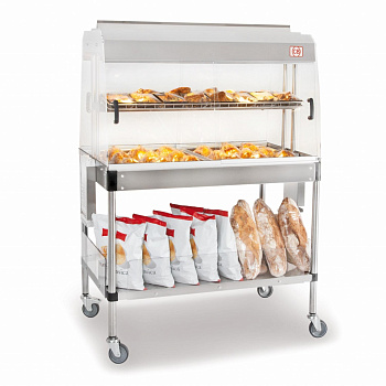  Витрина тепловая CB ESP/3 на сайте Белторгхолод