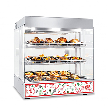  Витрина тепловая CB EVB 076 2R CUBE на сайте Белторгхолод