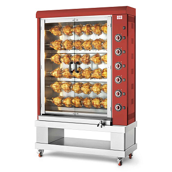  Гриль электрический CB E-36P-S6-RED-RAL 3000 на сайте Белторгхолод