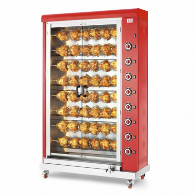 Гриль электрический CB E-48P-S8-RED-RAL 3000 на сайте Белторгхолод