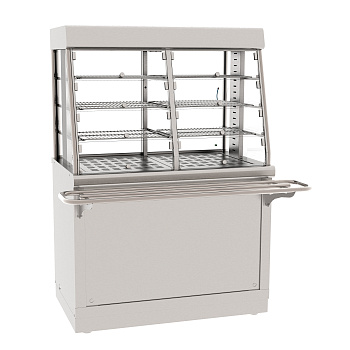 Прилавок-витрина тепловой Abat ПВТ-70Х