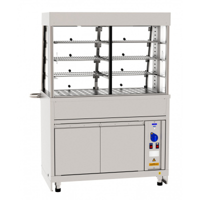 Прилавок-витрина тепловой Abat ПВТ-70Х