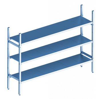  Базовая секция. 3 яруса 400х660х600 мм на сайте Белторгхолод