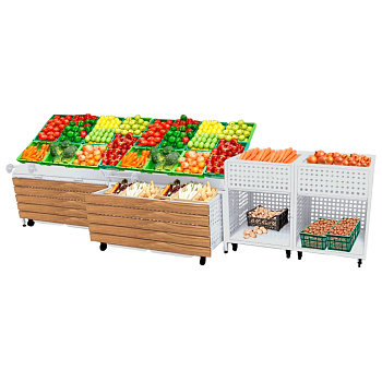  Корзина подкатная для овощей Stahler Garden L=1100 H=540  G=750 (N-KR 05606085) на сайте Белторгхолод