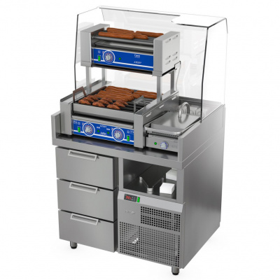 Станция для бургеров и хот-догов Атеси Бавария БХС-900.700-02 плюс на сайте Белторгхолод