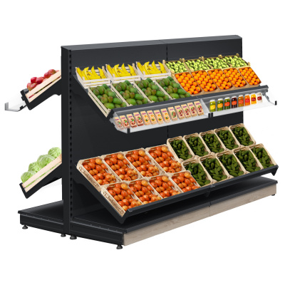 Фруктово-овощной модуль островной Stahler Garden H=1600 L=1000 (сборный) на сайте Белторгхолод