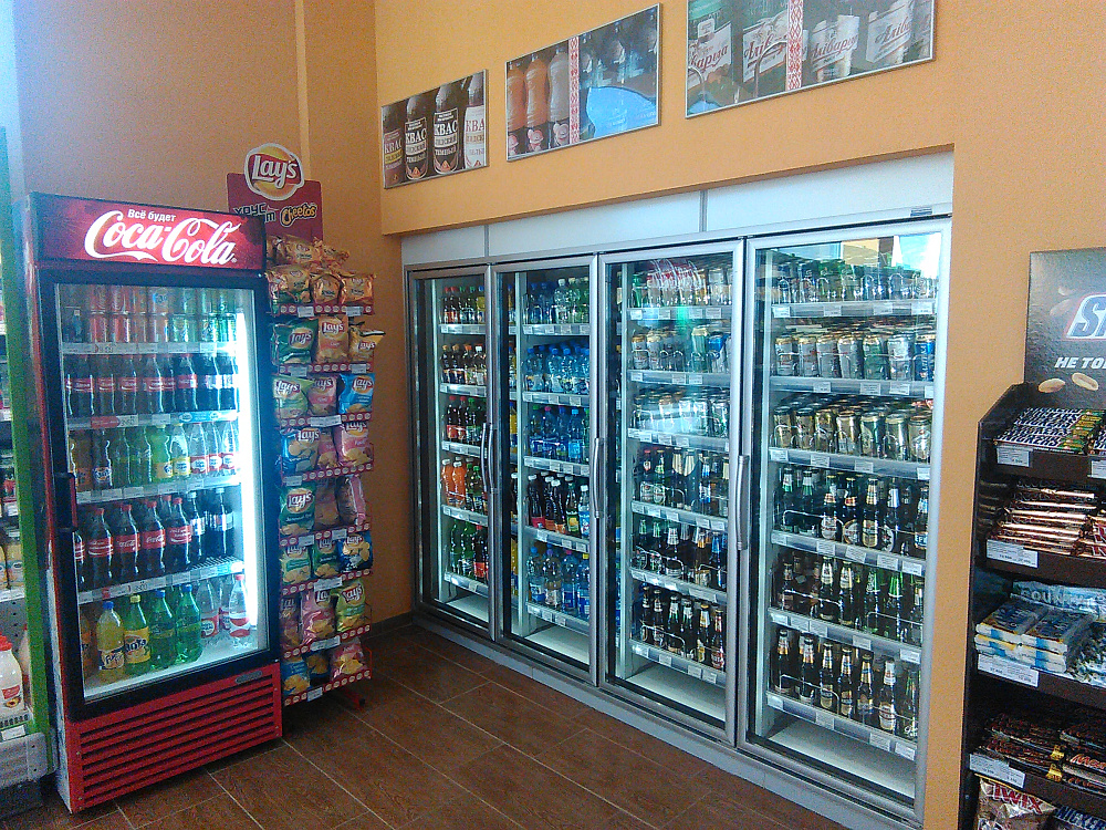 Магазин на автозаправке "Белнефтехим" в Минске