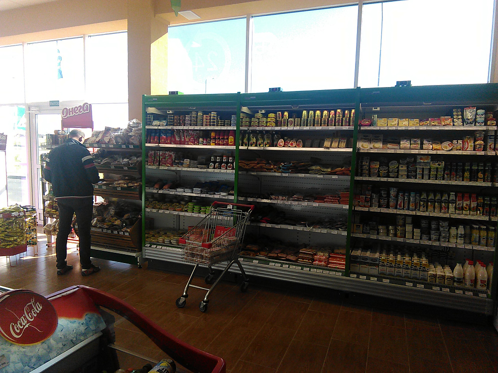 Магазин на автозаправке "Белнефтехим" в Минске