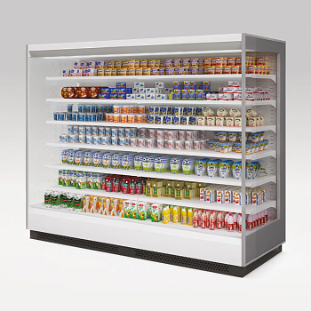  Витрина пристенная Brandford TESEY 125 на сайте Белторгхолод