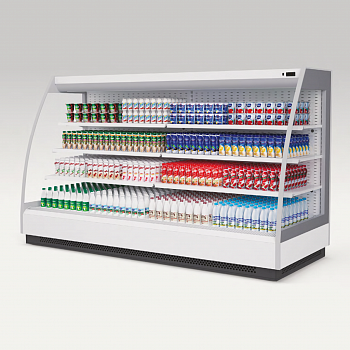  Витрина пристенная Brandford IKAR торцевая на сайте Белторгхолод