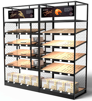  Хлебный стеллаж ТММ Криолайн OMEGA на сайте Белторгхолод