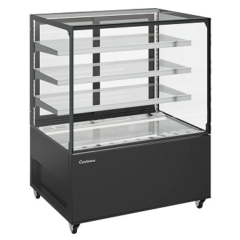 Витрина нейтральная Carboma COSMO KC71-130 N 1,2-1 на сайте Белторгхолод