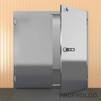 Распашные двустворчатые холодильные двери (РДД) ПрофХолод на сайте Белторгхолод