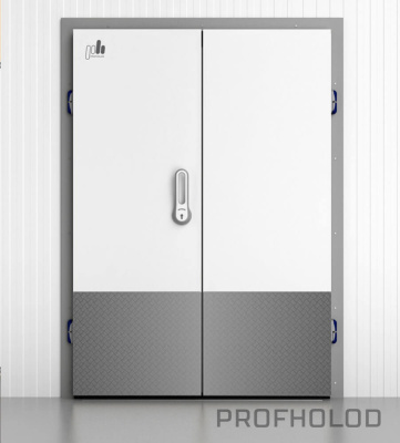 Распашные двустворчатые холодильные двери (РДД) ПрофХолод на сайте Белторгхолод