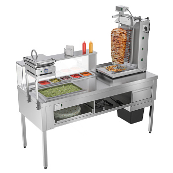 Шаурма-станция Атеси Восточный базар ШС-1800.700-02