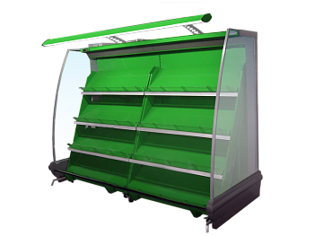  Витрина пристенная Интэко-мастер НЕМИГА EXTRA П2 250 ВВ на сайте Белторгхолод