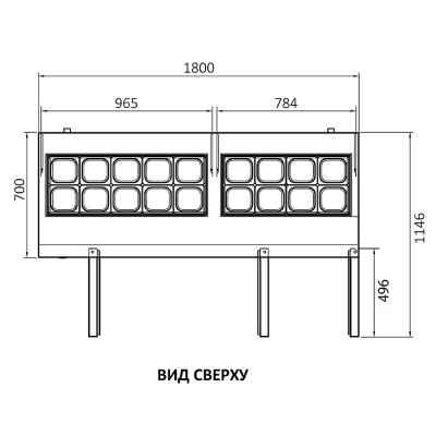 Холодильный стол Turbo Air KHR18-3-700 на сайте Белторгхолод