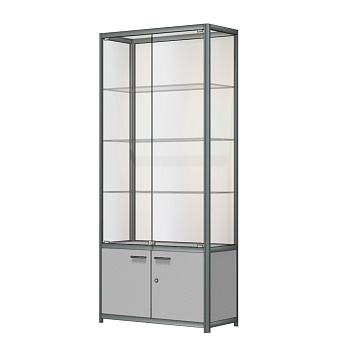  Витрина из алюминиевого профиля Витрина Плюс EuroShop ВП1-900х400х2000 на сайте Белторгхолод