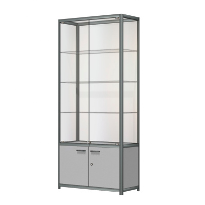 Витрина из алюминиевого профиля Витрина Плюс EuroShop ВП1-900х400х2000 на сайте Белторгхолод