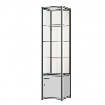  Витрина из алюминиевого профиля Витрина Плюс EuroShop ВП3-500х500х2000 на сайте Белторгхолод